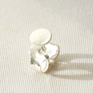 Bead Örhängen i Återvunnet Sterling 925 Silver